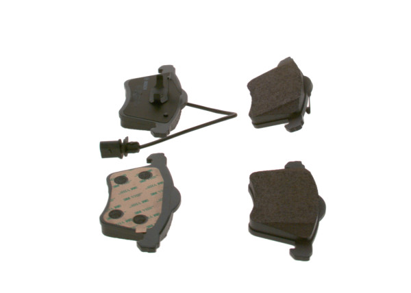 Bremsekloss sett - 0986424780 BOSCH - 1151377, 7D0698151A, 7M3698151B