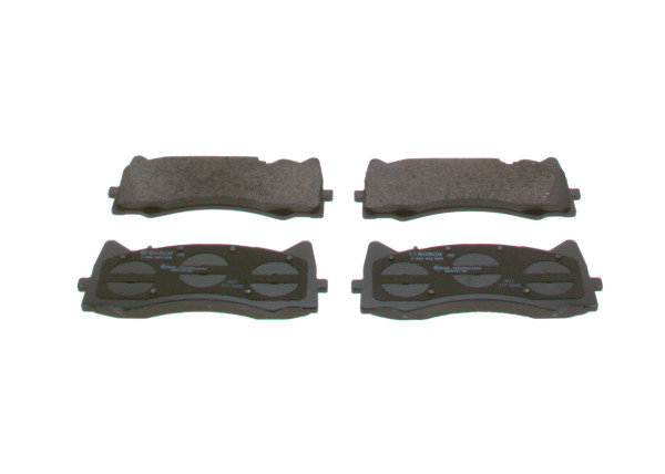 Bremsekloss sett - 0986424886 BOSCH - A0004204700, A0004209400, 0004204700