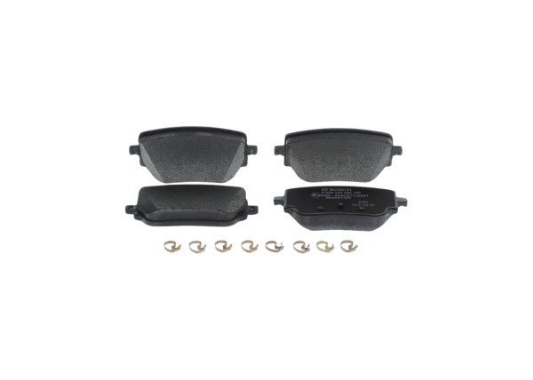 Bremsekloss sett - 0986424890 BOSCH - A0004201706, A0004205803, A0004207600