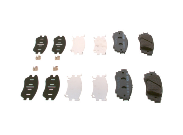 0986424927, Bremsekloss sett, Sada brzdových destiček, kotoučová brzda, BOSCH, 0446648160, 446648160, 05P2220, 13046056932, 182262, 2163610, 2243401, 302768, 8DB355025-121, GDB2183, LP3392, MDB3897, P83160, PAD2307, T2561, 13047056932, 601687, 8DB355036-961, GDB8161AT, LP3392ND19B1, MDB83897, P83160N, 610431, 670249