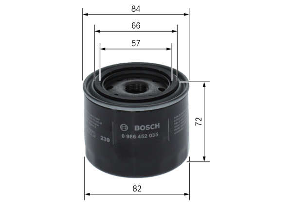 0986452035, Oljefilter, Olejový filtr, BOSCH, 5022767, 90915203001, 93156770, A520801B01, A520801B02, 1520801B01, 1520801B10, 1520801B15, 1520801B25, 106OS, 2085, 2313101, 4141, ADN12104, BC1158, C131, C211, DO721, EFL385, FT5127, H16W03, J1311006, L10241, LS901, OC139, OP613, PH4746, SP939, W81181, WL7167