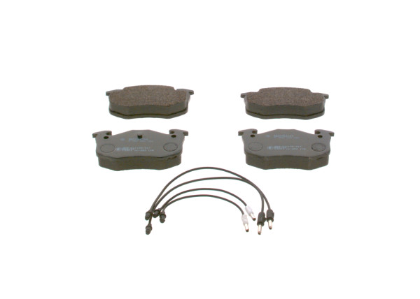 0986466350, Bremsekloss sett, Sada brzdových destiček, kotoučová brzda, BOSCH, 1617247480, 6000008125, A0004209820, E172143, 0004209820, 425042, 7701170172, 425071, 7701202210, 95589273, 425104, 7701202308, 95624484, 7701202662, 95659341, 7701203668, 7701203919, 7701204036, 014470, 05P181, 0986TB2518, 13046038222, 1501221918, 180417066, 2063503, 214414, 2323, 301345, 31036, 36503