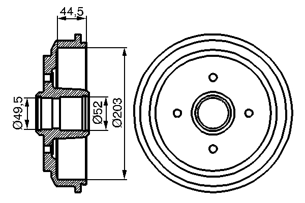 0986477149, Bremsetrommel, Brzdový buben, BOSCH, 1151001, DD32-26-250, 1213352, DD32-26-250A, 1315740, 1416191, 1507055, 2S611113AH, 2S611113AJ, 2S611113AK, 25611113AH, 4329656, 4345314, 7S611113AA, 1825252535, 237088, 24022030262, 250177000, 252510, 329718B, 329718C, 61267, 94026700, BDM1070, BDR635, BDR9008, BF487, BT2270, BT635, D0644