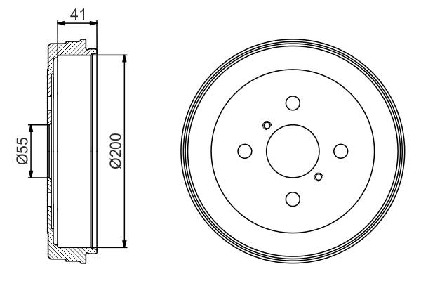 0986477199, Bremsetrommel, Brzdový buben, BOSCH, 424310D010, 14937810, 1825254519, 237057, 24022000471, 254519, 329256B, 329256J, 61349, 710200, 7D0631, 94034600, BDM1096, BDR9035, BF530, DB4339, J3402021, 94934600, DRM9998, MBD325