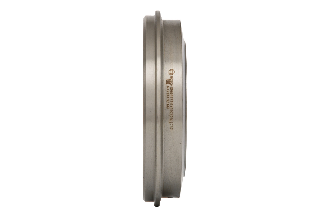 Bremsetrommel - 0986477315 BOSCH - 42431B1011, 42431B1020, 42431B1020000