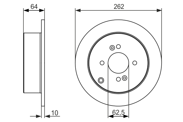 0986479371, Bremseskive, Brzdový kotouč, BOSCH, 584111C800, 584111G300, 08A60210, 0986479C08, 1421160, 1815203430, 197029, 203430, 230931, 24011003121, 320380400, 54613, 562551BC, 562551JC, 5843, 6102400, 92161300, BDC5451, BDS1296, BG4097, BS5451, BS8590C, DDF1794, DF4803, DSK2497, H2019P, HPD1160, J3310513, RD00534, 08A60211