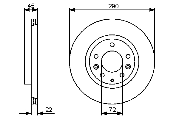 0986479474, Bremseskive, Brzdový kotouč, BOSCH, NF4Y3325X, N12Y3325X, N12Y3325XA, N12Y3325XB, 09B04210, 1421306, 1815203270, 197708, 203270, 230961C, 24012202491, 370308200, 54756, 562860JC1, 6121510, 92175603, BDC5725, BDS1878, BG4141, BS8288C, DDF1657, DF1285, DF6068, DSK2586, HPD1306, M5010V, N3303089, RD01319, V528, 09B04211