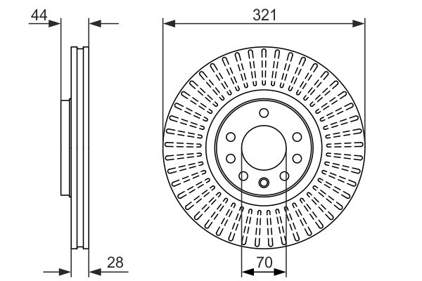 0986479571, Bremseskive, Brzdový kotouč, BOSCH, 569017, 93185817, 08425014, 1421249, 197150, 203673, 24011001521, 430260700, 54498, 561142JC, 562423B, 605700, 92149800, BDC3240, BDS2016, BG2149, BS7134H, BS8612HC, DDF104, DF1375, DF6677S, DSK2507, HPD1249, O1022V, RD01215, V383, 09A45410, 24012802011, 430260720, 54498PRO