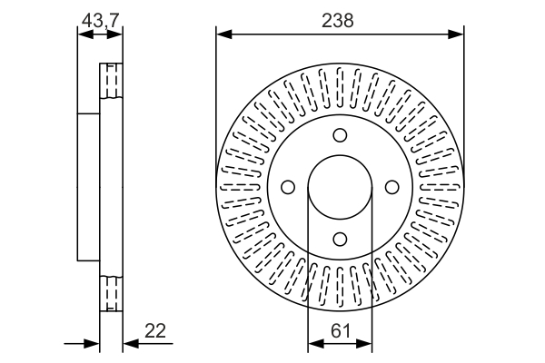 0986479A87, Bremseskive, Brzdový kotouč, BOSCH, 40206AX000, 40206CT40A, 0986479T31, 1815202282, 202282, 6184910, 673175, 92285703, BG4742C, BS7774, DF7222, DSK3226, N2046V, 312282, 6206010, BG4742C18B1