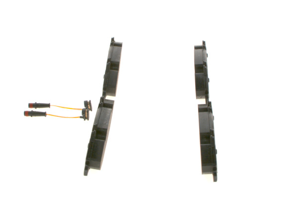 Bremsekloss sett - 0986494081 BOSCH - A0004216110, A0014210910, A0034207820