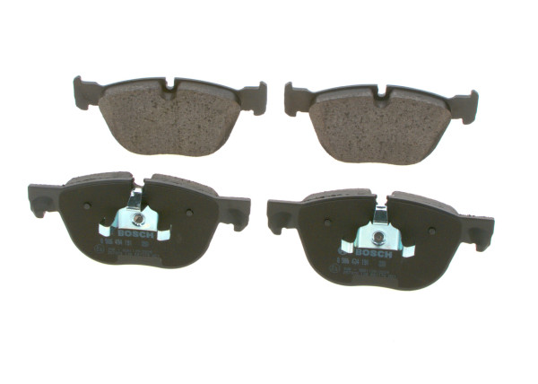 0986494191, Bremsekloss sett, Sada brzdových destiček, kotoučová brzda, BOSCH, 34114074370, 34116778403, 34116779293, 34116852253, 05P1496, 0986TB3035, 129700, 13046072312, 1501221540, 181919, 2129700, 2417001, 301130, 573300J, 6117262, 7860, 861481, 8DB355012-541, FDB4052, GDB1726, LP2090, MDB2827, P06049, PAD1614, T1619, 13047072312, 2417001CP, 573300JC, 601130, 8DB355026-141