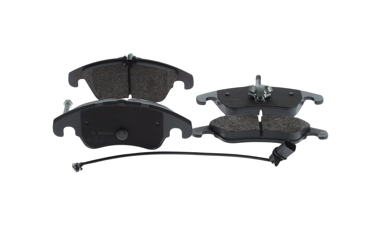 0986494259, Bremsekloss sett, Sada brzdových destiček, kotoučová brzda, BOSCH, 1567730, 8K0698151B, 1705930, 8K0698151D, 8K0698151E, 9M512K021BA, 8K0698151G, 9M512K021BE, 8K0698151H, 8K0698151J, 8K0698151K, 8K0698151R, 8K0698151, 8R0698151, 05P1420, 0986TB3165, 130410, 13046027462, 15012247107, 181862, 2130410, 2440901, 302303, 573247B, 573247J, 6117681, 7910, 862381, 8DB355013-751, 9130