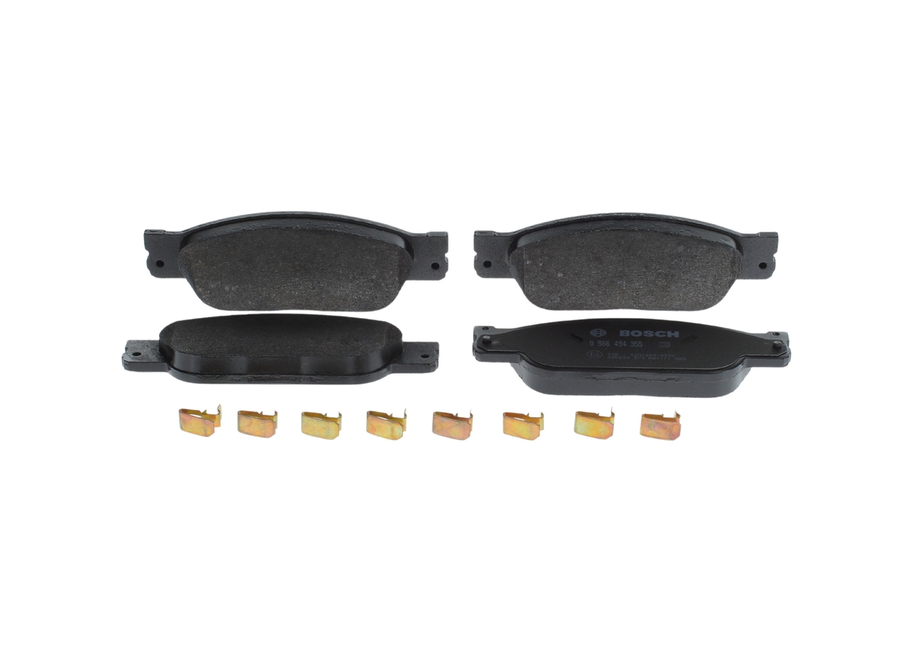 0986494355, Bremsekloss sett, Sada brzdových destiček, kotoučová brzda, BOSCH, CSC23786, C2C15990, C2C20686, C2C23786, XR830139, XR837417, XR858178, 05P843, 073110, 13046028982, 1501221215, 181561, 2342301, 273110, 573023B, 573023J, 598439, 6115109, 8070, 8DB355006-811, FDB1711, GDB1510, LP2020, MDB1982, P36012, PAD1132, T1542, 181672, 2347001, 273120