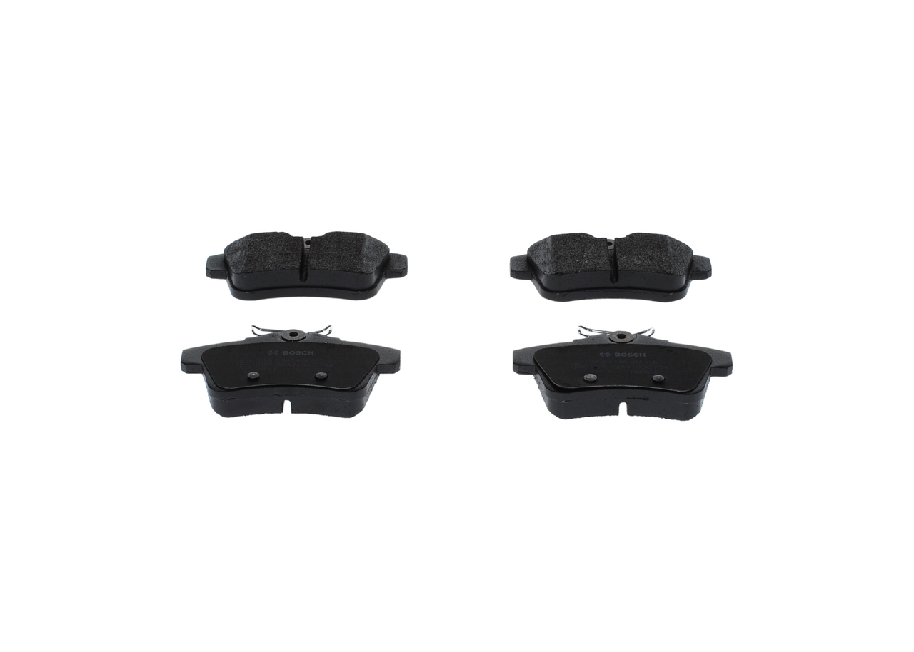 0986494437, Bremsekloss sett, Sada brzdových destiček, kotoučová brzda, BOSCH, 1608520680, 1608681680, 1616872780, 1623180880, 425435, 425444, 425446, 05P1567, 0986TB3101, 13046027612, 141800, 1501223749, 181928, 2141800, 2492201, 302126, 573315B, 573315J, 6118281, 8720, 8DB355014-531, FDB4224, GDB1621BTE, LP2180, MDB3023, P06102, PAD1741, T1844, 0986494640, 13047027612