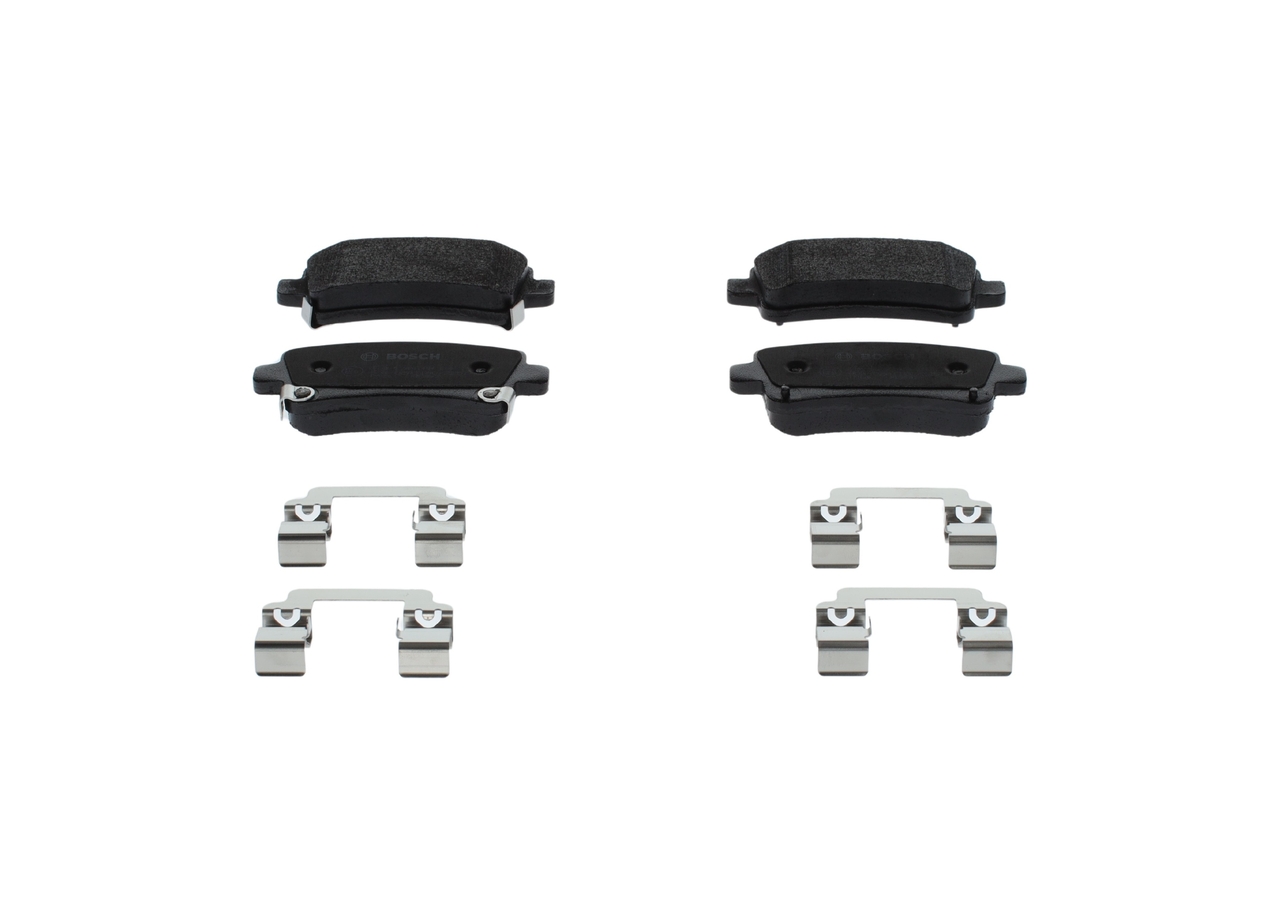 0986494586, Bremsekloss sett, Sada brzdových destiček, kotoučová brzda, BOSCH, 13343451, 1604104, 22846363, 05P1584, 0986494297, 13046027552, 181929, 2138804, 2442101, 302120, 573313B, 573313J, 873281, 8DB355012-991, 9640, FDB4209, GDB1784, LP2084, MDB2867, P59059, PAD1697, T1663, 13047027552, 2442102, 601049, 6117841, 8DB355037-651, LP2084N18B1, MDB82867, P59059N