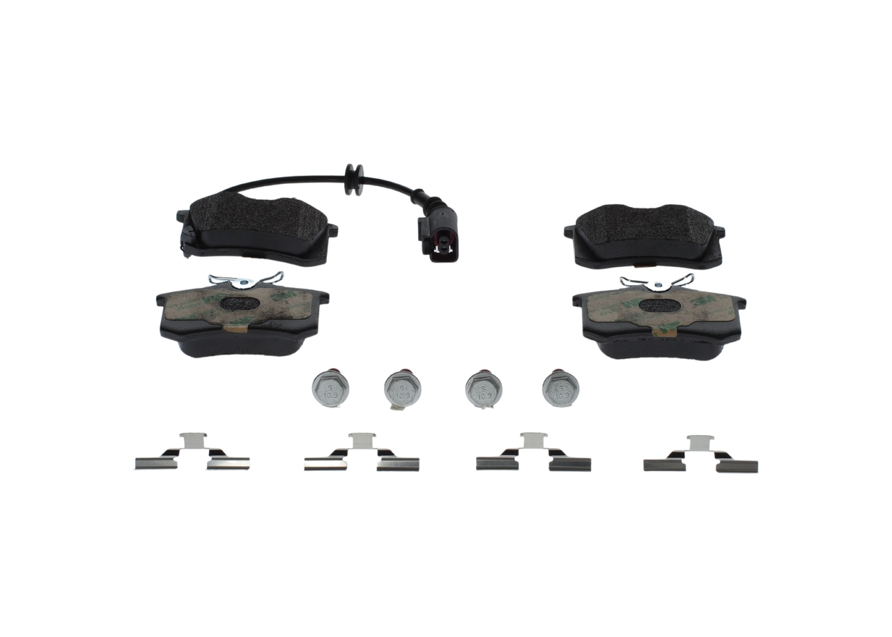 0986494598, Bremsekloss sett, Sada brzdových destiček, kotoučová brzda, BOSCH, 1K0698451A, 425467, JZW698451F, YM2J2M008AA, 6Q0698451B, 6Q0698451, 05P634, 0986424813, 1024, 13046028202, 180697700, 226305, 2355402, 26341, 301463, 34839, 573032J, 6114751, 8DB355010-781, FDB1083, GDB1330, LP1815, MDB1377, P85020, PAD1190, T1392, 05P853, 13046028772, 181593, 226341