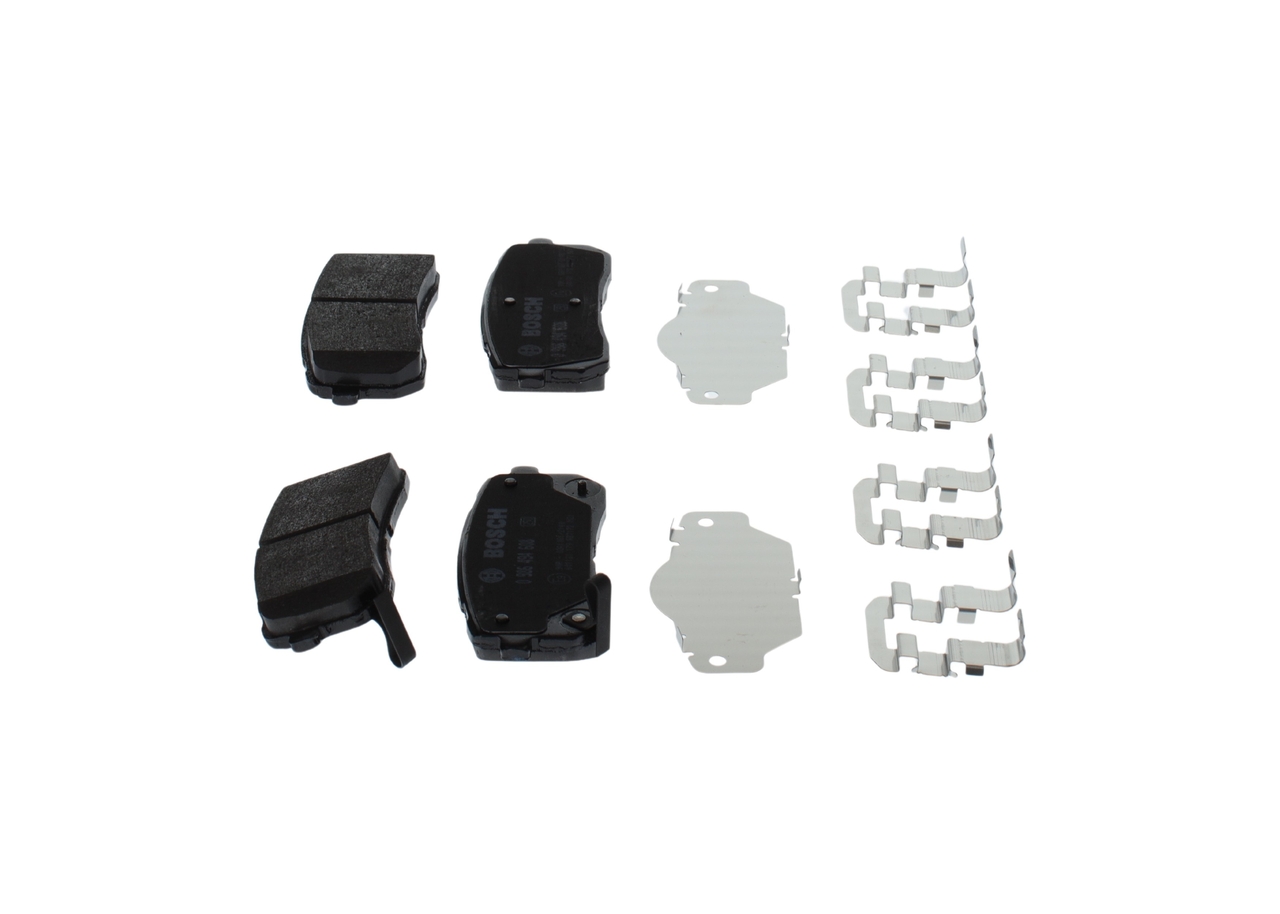 0986494608, Bremsekloss sett, Sada brzdových destiček, kotoučová brzda, BOSCH, 583023JA00, 583024DE00, 583023JA50, 583024HA50, 05P1450, 0986494327, 128802, 13046056362, 181839, 2128802, 2459901, 301308, 572596J, 8020, 859881, 8DB355013-551, FDB4114, GDB3449, J3610504, LP2095, MDB2922, P30035, PAD1581, T1725, 05P2046, 13046057712, 2459904, 606497, 6134499, 8DB355023-231
