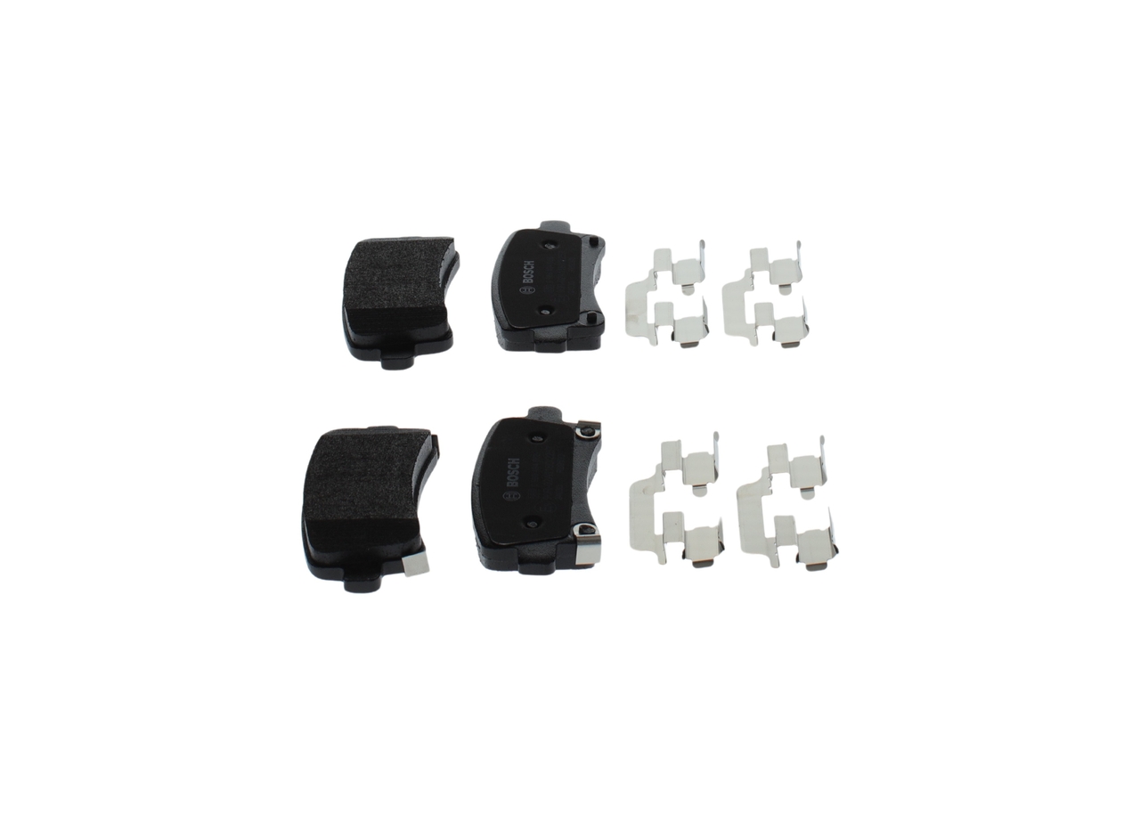 Bremsekloss sett - 0986494668 BOSCH - 13237766, 13338368, 1605179
