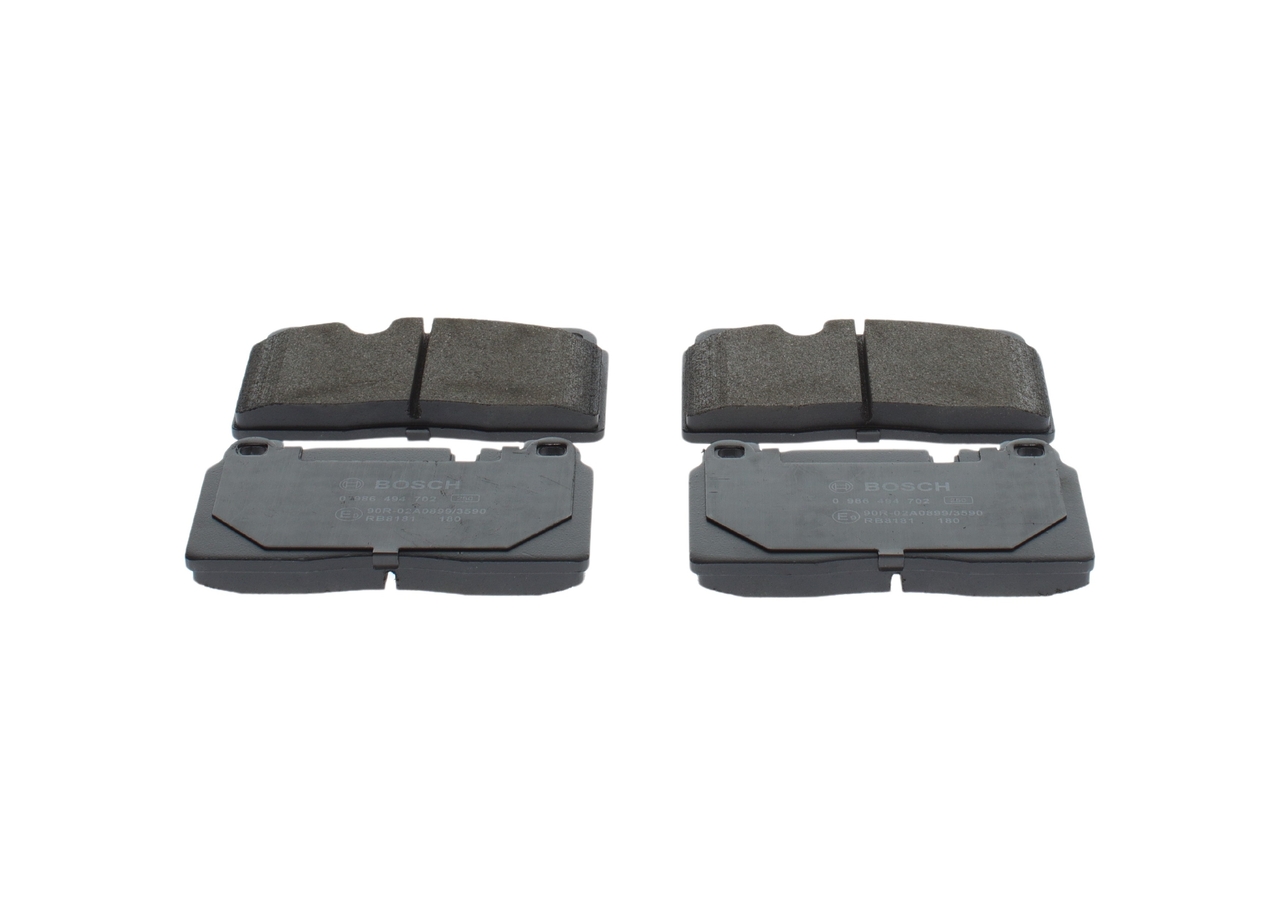 0986494702, Bremsekloss sett, Sada brzdových destiček, kotoučová brzda, BOSCH, 8R0698151AB, 8R0698151C, 8R0698151H, 8R0698151D, 8R0698151K, 8R0698151E, 8R0698151G, 8R0698151L, 05P1804, 0986TB3212, 152700, 182112, 2152700, 2564301, 302448, 573688J, 6119743, 8DB355020-241, FDB4908, GDB1974, LP2491, MDB3313, P85122, PAD1936, T2212, 05P2118, 2564302, 573688JD, 601467, 6120225