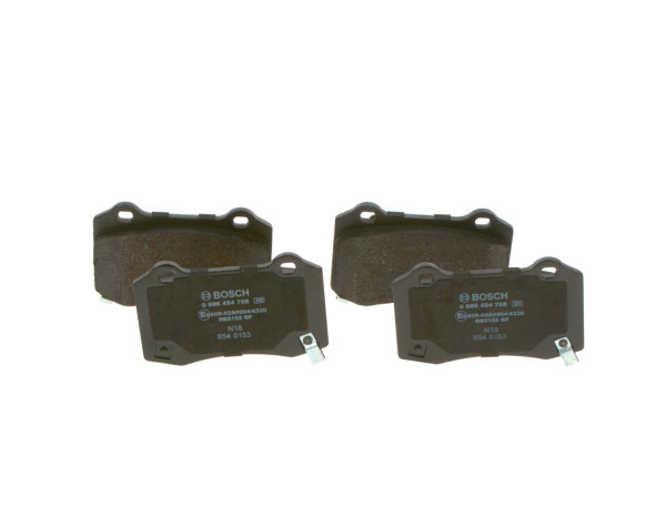 Bremsekloss sett - 0986494708 BOSCH - 05174327AA, 05174327AC, 105506800B
