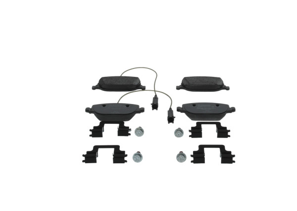 0986494717, Bremsekloss sett, Sada brzdových destiček, kotoučová brzda, BOSCH, 68240540AA, 77365560, 77366753, 07992, 087812, 181780, 2207201, 287800, 302112, 6120771, 8DB355006-741, FDB1795, GDB1649, MDB2624, P23109, PAD1537, T1568, 181996203, 2376002, 287812, 601029, GDB2077, MDB3816, P23109N, PAD2039, T2490, 601390, P23166, PD3560, 670390