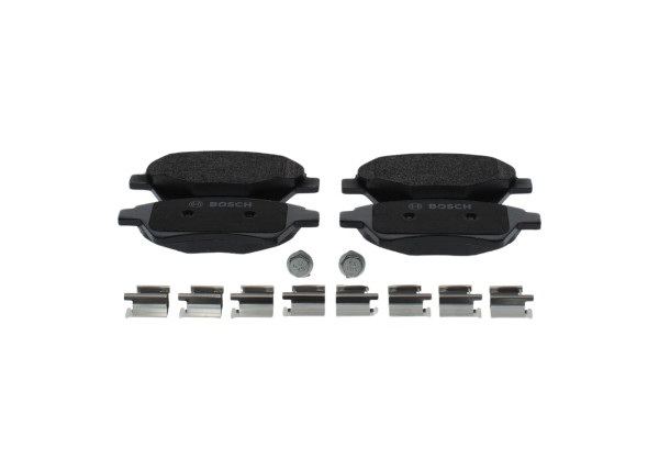 0986494725, Bremsekloss sett, Sada brzdových destiček, kotoučová brzda, BOSCH, 410601241R, 410608713R, 7701207184, 7701207672, 7701208122, 7701209444, 7701209697, 05P2059, 0986424785, 13046038152, 1501223951, 181535, 2393001, 297600, 301558, 5600, 573124B, 573124J, 6115974, 75809, 8DB355010-541, 97600, FDB1544, GDB1524, LP1730, MDB2327, P68034, PAD1306, T1373, 05P911