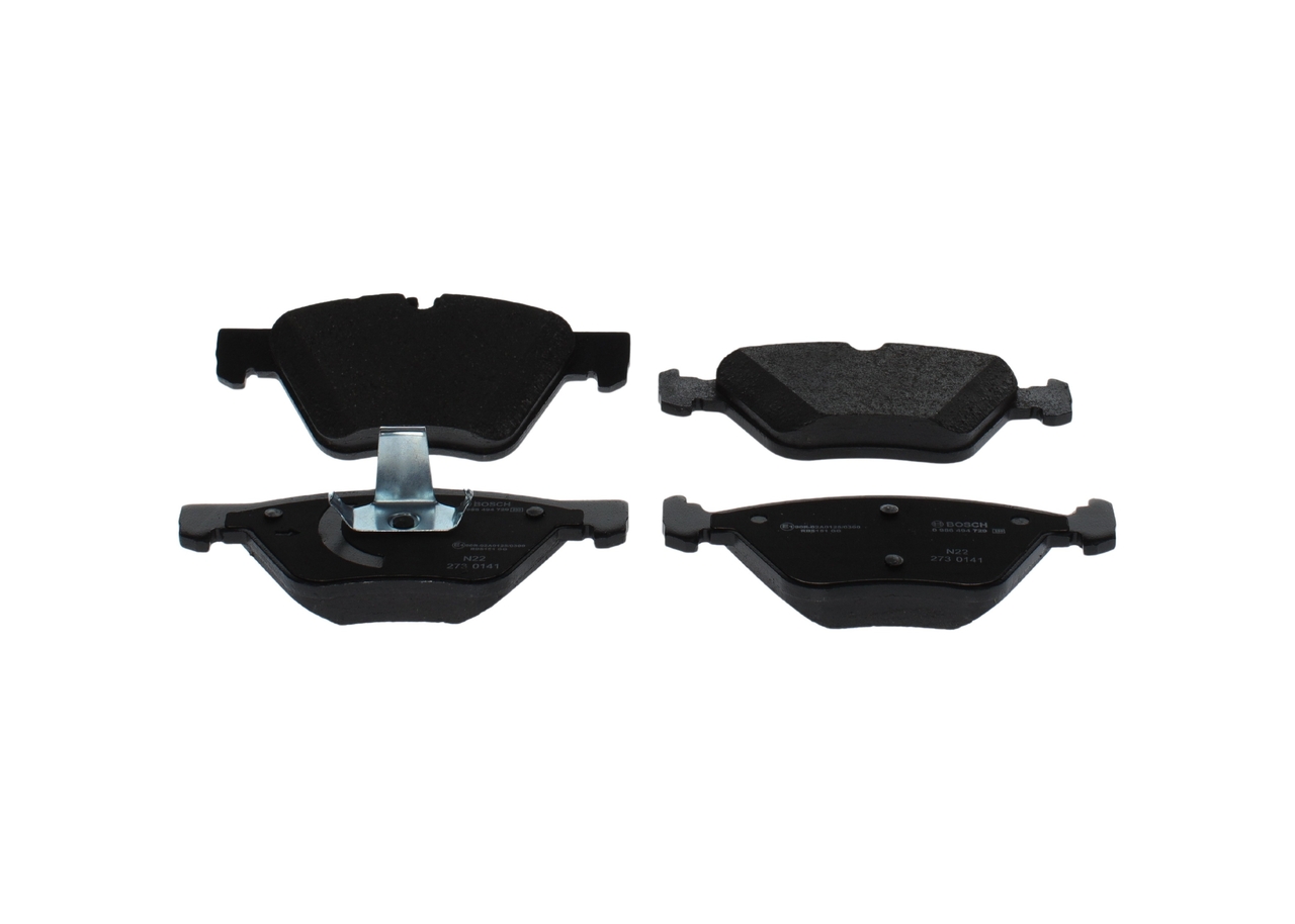 0986494729, Bremsekloss sett, Sada brzdových destiček, kotoučová brzda, BOSCH, A0034208320, A0044200720, 0034208320, 0044200720, 05P1523, 060100, 13046072032, 182114, 2167001, 260100, 2611, 301636, 571876J, 6118152, 8DB355007-861, FDB1050, GDB1215, LP1589, MDB1871, P50026, PAD923, T1092, 05P406, 13047072032, 2167081, 260130, 598636, 8DB355014-291, FDB4289, GDB1815