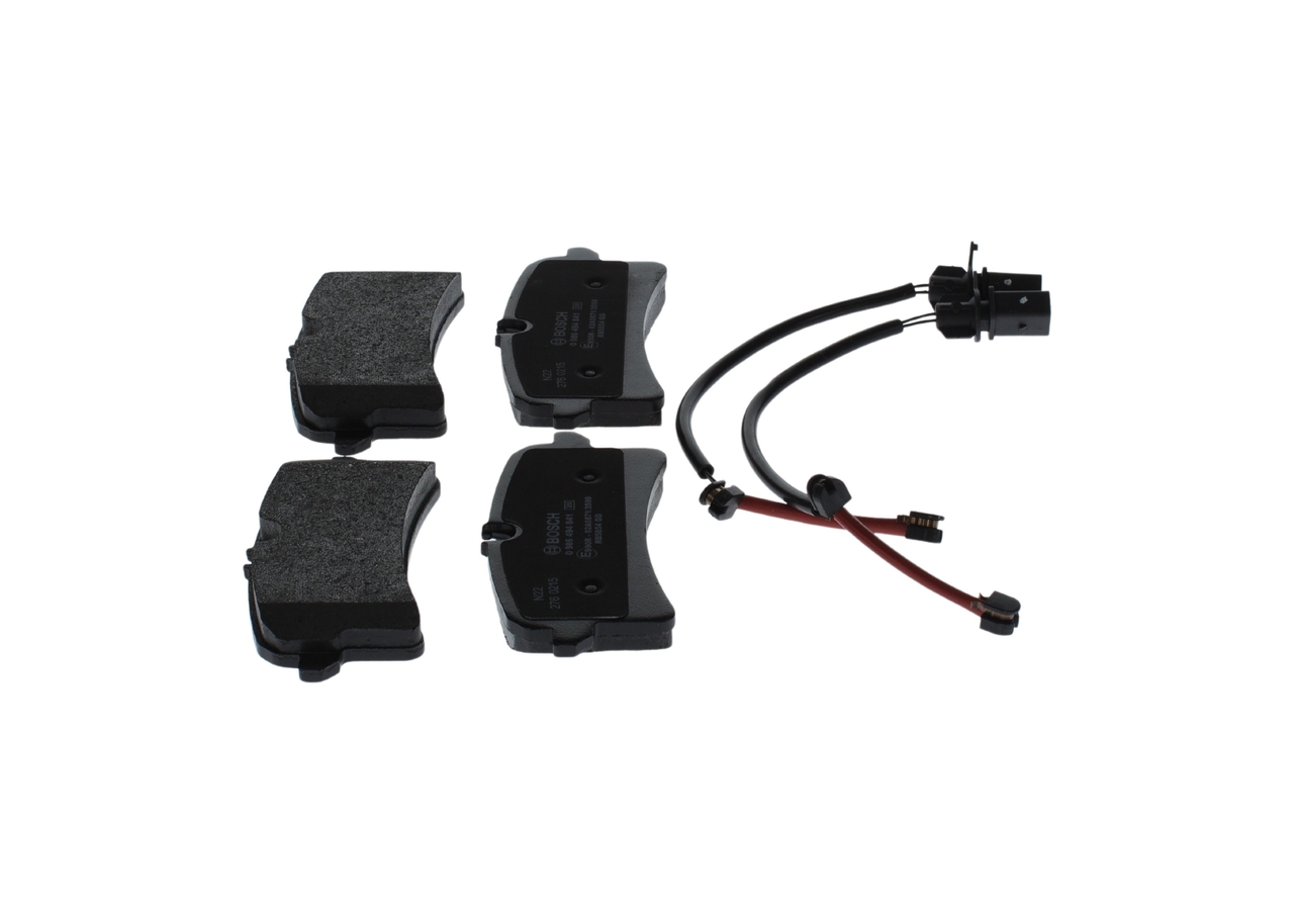 Bremsekloss sett - 0986494841 BOSCH - 4H0698451F, 4H6698451A, 4H0698451P