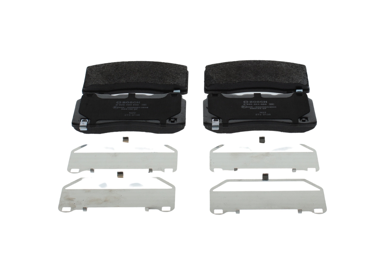 0986494880, Bremsekloss sett, Sada brzdových destiček, kotoučová brzda, BOSCH, 105506600B, 13329562, 22791925, 581012MA10, 105506600C, 13411116, 22866931, 106833000A, 1605100, 1605175, 23145627, 106833000B, 05P1773, 12457, 13046048552, 2332501, 266604, 302310, 572508J, 811010582, 8DB355014-451, EV1990, FDB1968, GDB2198BTE, LP1858, MDB3117, P09004, PAD1391, T2000, 181585