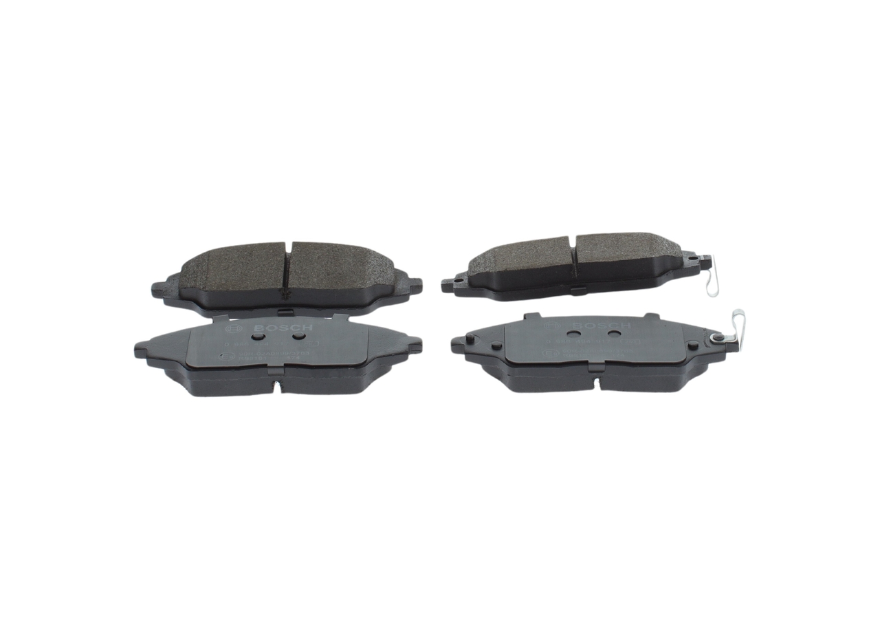 0986494917, Bremsekloss sett, Sada brzdových destiček, kotoučová brzda, BOSCH, 95231012, 05P1769, 13046055182, 182167, 2153702, 2572201, 302601, 573958J, 8DB355023-241, FDB4496, GDB3579, LP3192, MDB3733, P10070, PAD1941, T2409, 05P1846, 2572203, 601398, 8DB355039-781, GDB7849, LP319218B1, MDB83733, 671398, 8DB355045-241