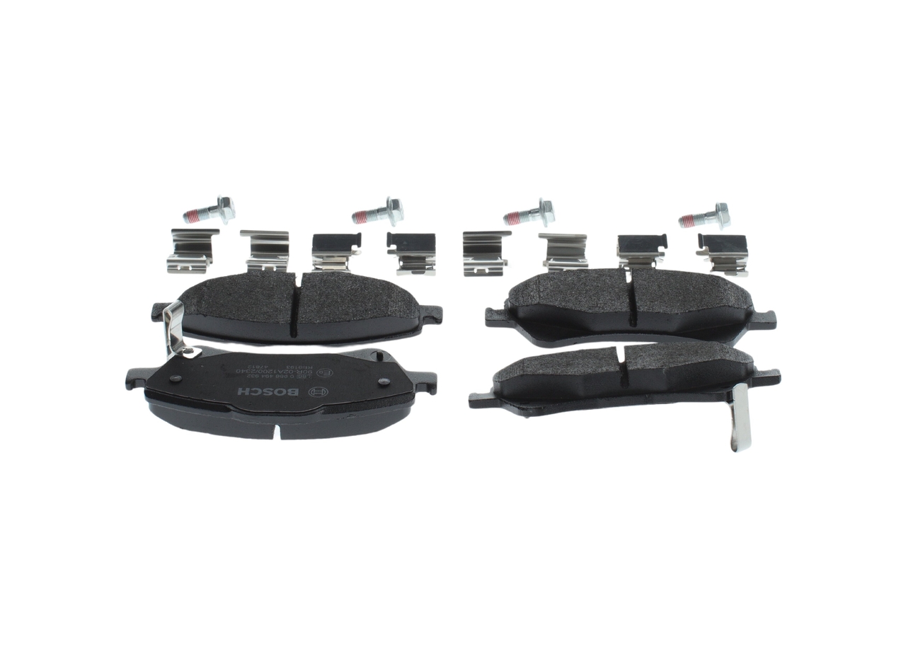 0986494932, Bremsekloss sett, Sada brzdových destiček, kotoučová brzda, BOSCH, 0446502170, 0446502190, 0446502280, 04465YZZEE, 04465YZZEH, 044650F010, 044650F011, 4465YZZEE, 4465YZZEH, 44650F010, 44650F011, 446502190, 446502280, 05P1313, 13046056032, 134102, 181871, 2123200, 2134102, 2420401, 572524J, 572600B, 6134814, 8110, 8DB355014-881, FDB4046, GDB3479, LP2102, MDB2933, P83079