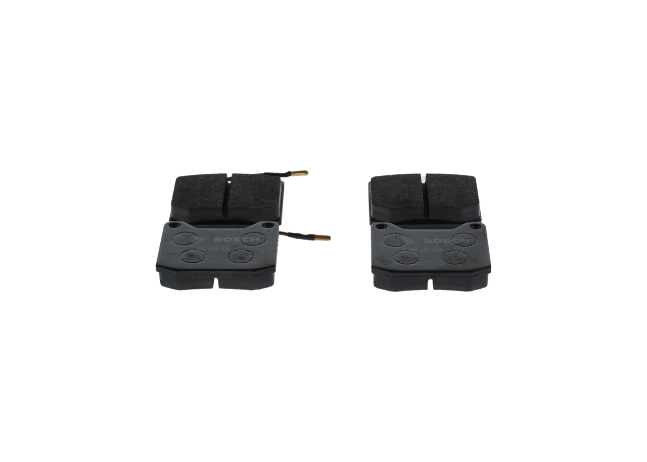 0986494938, Bremsekloss sett, Sada brzdových destiček, kotoučová brzda, BOSCH, 2840006, 424546, 425096, VBP180, 13675000, 424556, 424815, 45979C, 425006, 425017, 05P118, 204502, 2090506, 598174, 8DB355018-961, GDB151, MDB1291, P68010, T6088, 204532, 670193, 8DB355029-281, T6088N, 206802