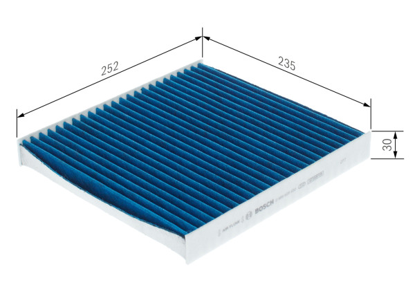 0986628630, Kupefilter, Filtr kabin., BOSCH, 5Q0819669, 65619100001, 0986628530, AHA392, E2998LB, FP26009, LAO888