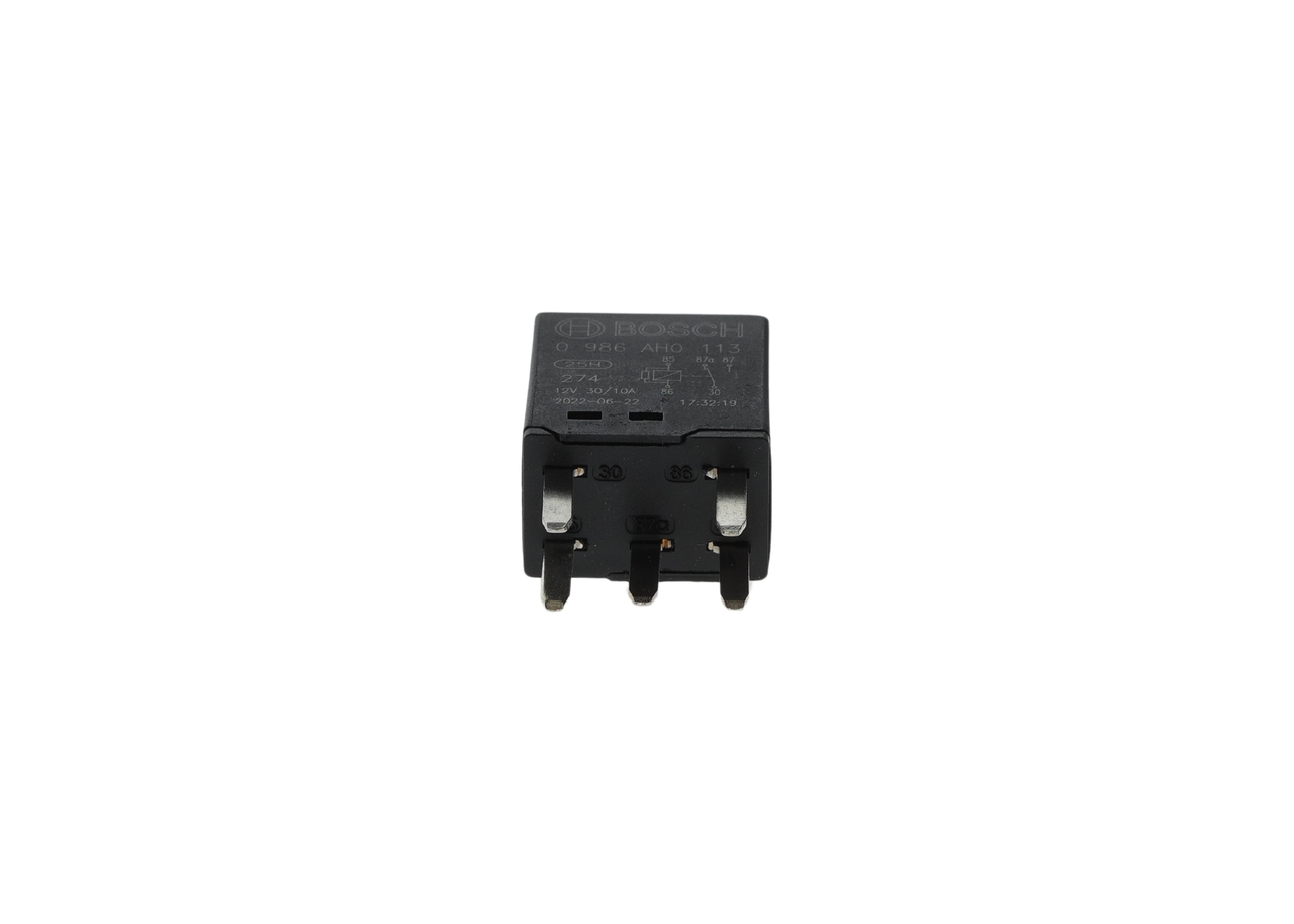Relè, arbeidsstrøm - 0986AH0113 BOSCH - 13500126, 68382350AA, 13502751