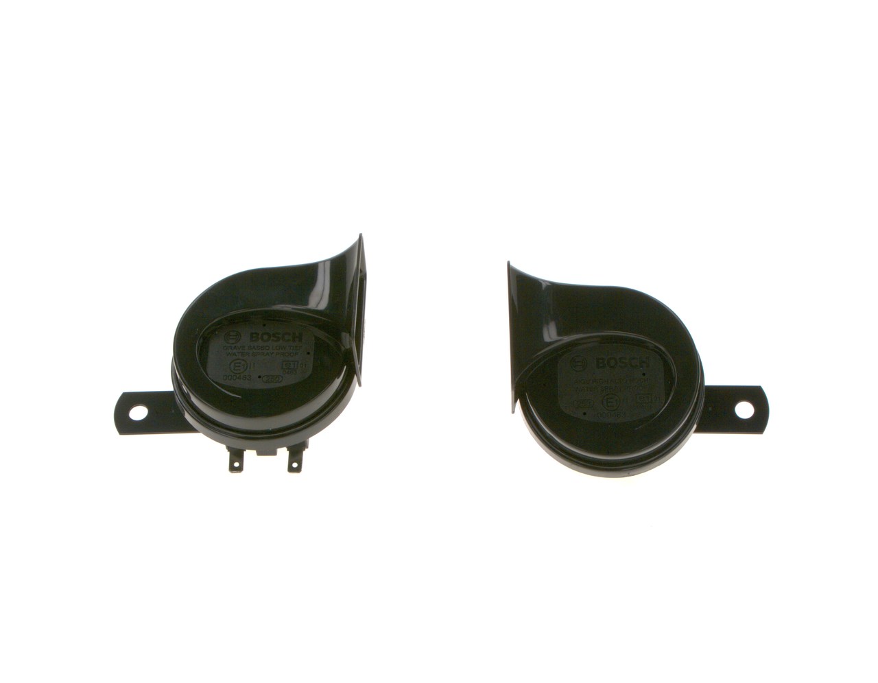 Horn - 0986AH0743 BOSCH - A0055422420, 0055422420, 6033FB1515