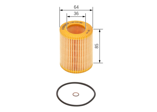 1457429308, Oljefilter, Olejový filtr, BOSCH, 2632027100, 2632027110, 1457429308, 2507100, CH9919ECO, CHY11005, E839HD330, ELH4380, FA5727ECO, G1642, HO604, HU714X, J1310501, L365, MD565, OE6741, OP255, OX369D, S5071PE, WL7419