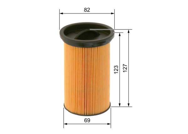 1457431708, Drivstoffilter, Palivový filtr, BOSCH, 13322246881, 2500100, ALG199, C483, C8990ECO, E58KP, EFF081, ELG5295, F026402770, FA5565ECO, G1065, KX69, KX69ECO, PE970, PU742, WF8240, 2600500