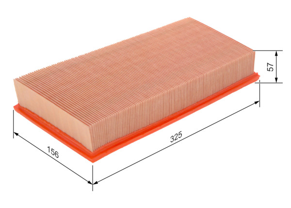 1457432200, Luftfilter, Vzduchový filtr, BOSCH, 1444A4, 144A4, 25062261, 5022741, 9601999180, K9463381080, 1444A8, 5022883, K9463624580, 1444A9, 890X9601BA, K9569762480, 1444F3, K9569762680, 1444F4, K9601099180, 1444H4, K9620823680, K9626759680, 1444H5, 9463381080, 1444H6, 9463624580, 1444H7, 9569762480, 1444J1, 9569762680, 1444J2, 9601099180, 1444R2