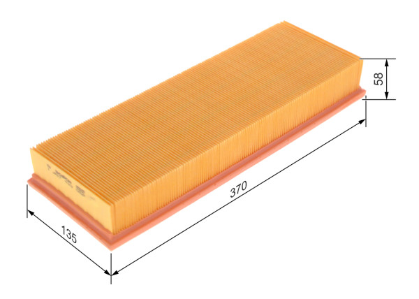 1457433058, Luftfilter, Vzduchový filtr, BOSCH, 6K0129620B, 1121290017, 24400, 2671, 3016100, 32924400, 447AP, 585031, 60170, 71758633, A1094, A18918, A2002, AF20085, AI5217, AP1391, C37132, CA8995, E393L, EAF416, ELP3935, F026401709, HP2058, LX3890, MA1159, MAP60093, MD9710, PA7329, PC2512E, PM807