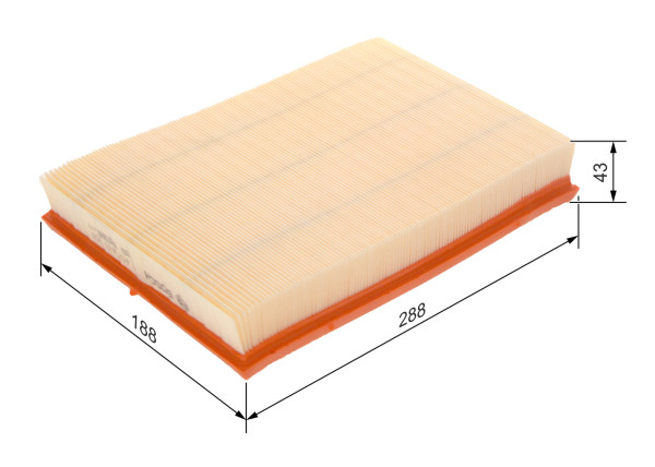 1457433059, Luftfilter, Vzduchový filtr, BOSCH, 036129620D, 036198620, 2706, 3015800, A1131, AG1099, AI5241, AP1493, C29985X, CA9015, E468L, EAF407, ELP3855, F026401710, LX977D, PA7331, WA6688, 0986TF0074, 0986626863