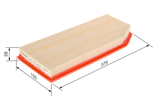 1457433065, Luftfilter, Vzduchový filtr, BOSCH, A6110940004, A6110940104, A6110940304, A6130940004, 6110940004, 6110940104, 6110940304, 6130940004, 2672, 3014800, 435AP, 8259, A1125, A2045, A28281, AF20103, AG1039, AG1566, AI5307, ALA88368, AP1189, C38145, CA9041, E397L, EAF417, ELP9083, F026401737, LX727, LX752, MA1378