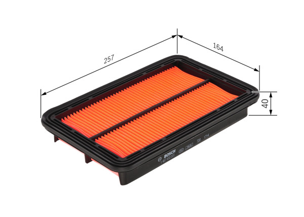 1457433072, Luftfilter, Vzduchový filtr, BOSCH, B6MW13Z40, F32Z9601A, F32Z9601AA, FS0513Z40, F50513Z40, FS0513Z409A, 3397078, FS0513Z409U, 165460B0009U, 03967203, 2484, 3017200, A1206, A1772, A25304, A302, A455V, ADM52222, AF1056, AF7918, AG1217, AG853, ALA1203, AP113, C2666, CA5445, CMZ12455, E551L, ELP3738, FA327S