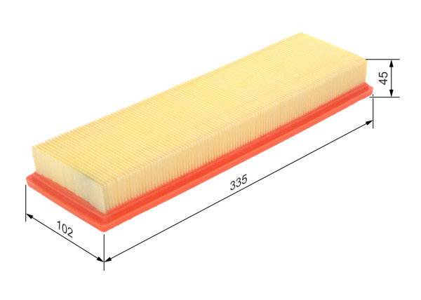 1457433158, Luftfilter, Vzduchový filtr, BOSCH, 1444CZ, 1444EA, 1444GH, 1444VJ, 1444X0, 2734, 3018500, A1141, A2076, ADP152205, AG1708, AP1307, C3468, CA9313, E495L, EAF498, ELP3952, F026401757, LX1257, MA1304, PA7360, WA6779, C34681, C34852