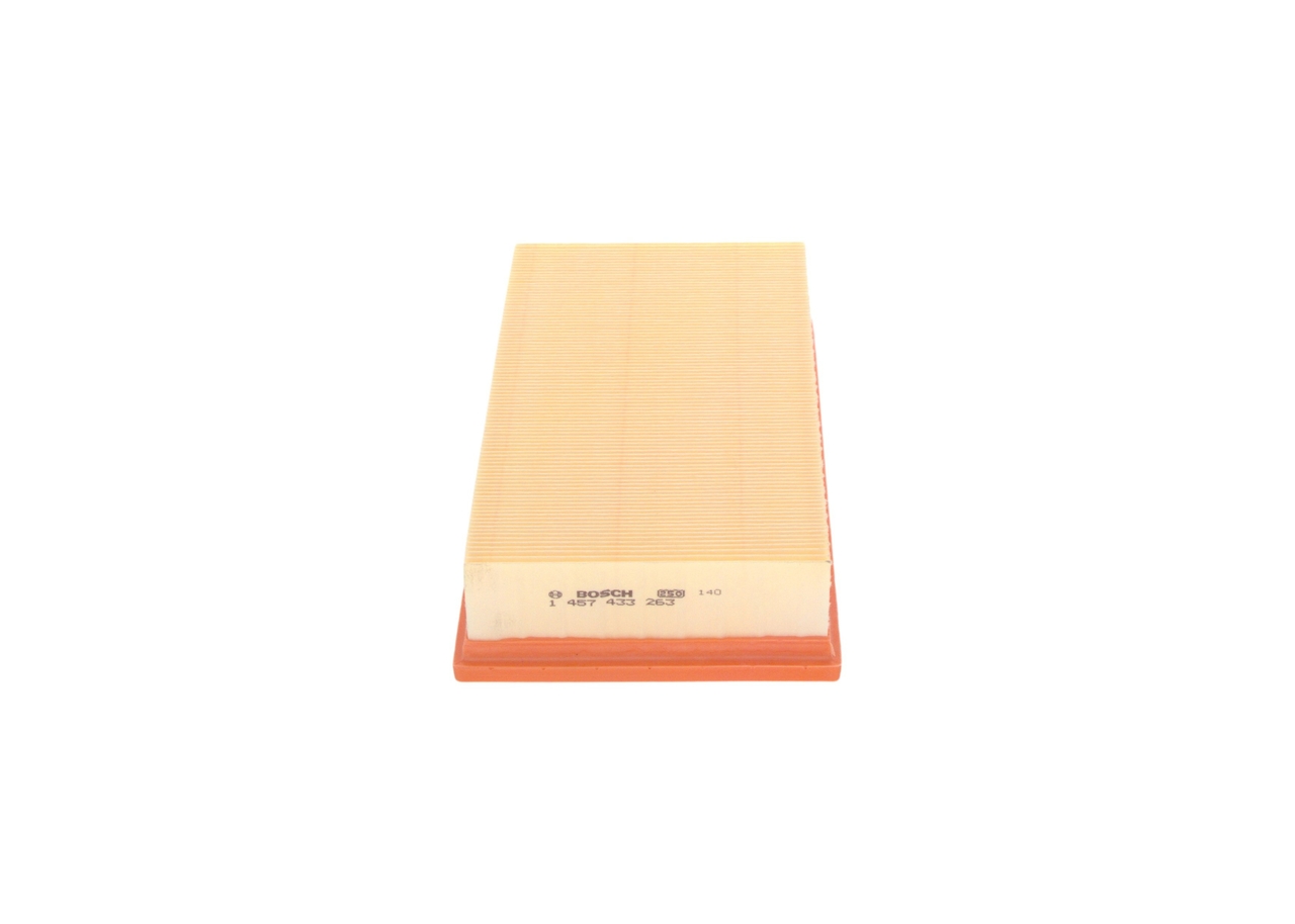 1457433263, Luftfilter, Vzduchový filtr, BOSCH, 25313865, 4236030, 1457433263, 2511, 3003600, 60986, 9275, A1096, A2004, A25210, AF0236, AF8267, AG1033, AG1188, AI5191, AP188, C29118, CA5538, E636L, EAF356, ELP3623, GFE2268, LX802, MA1146, MAP6936, MD9292, PA7163, PC2362E, S3036A, WA6559
