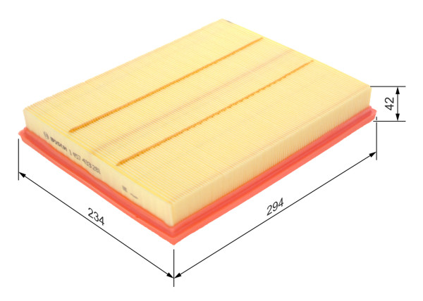 1457433281, Luftfilter, Vzduchový filtr, BOSCH, 13271042, 5834282, 9117557, 980440, 835622, 90531003, 91155714, 9201138, 93188945, 93192885, 0986626803, 2586, 3010700, 30368, 40930368, 50013543, 585013, 60276, 6120835622, 71758449, 8140, A1043, A1433, A19718, A288, ADZ92218, AF0261, AF158, AG1349, AG949