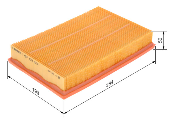 1457433323, Luftfilter, Vzduchový filtr, BOSCH, 8683561, VP3M5U9601AA, 1232496, 1486710, 3M519601AA, 5M519601CA, 0986626812, 2766, 3024500, A1189, AG1351, AG1482, AI5379, AP0744, C28122, CA9694, E588L, EAF492, ELP9181, LX1572, MA1372, MAP60162, MD8108, PA7442, S3245A, TENA2146, WA9406, 1457433323, C281221, PRFPA7442