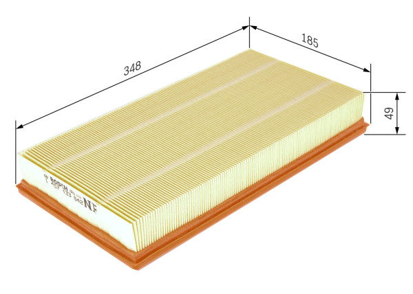 1457433642, Luftfilter, Vzduchový filtr, BOSCH, 3528093, 35280932, 9141094, 91410944, 91410947, 9155711, 91557116, 9186262, 91862623, 944577, 9445776, 94457769, 0986626870, 211AP, 2477, 3000700, 60030, 8029, A115, A27399, A300, AF0284, AF7912, AG1037, AG1137, AI5082, AP149, C35148, CA5436, E351L