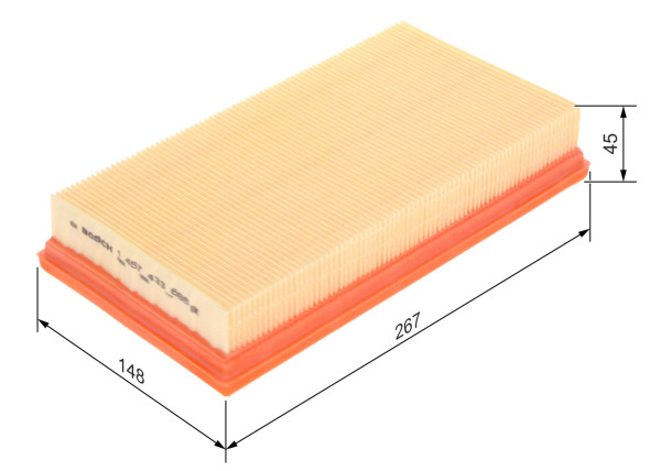 1457433686, Luftfilter, Vzduchový filtr, BOSCH, YS4Z9601CC, 1058022, 1072246, 1319573, 1480568, 1516739, 3S419601AA, 7T169601AA, 7T169601AB, 98AB9601CB, 98AX9601AA, 0986626844, 2612, 3010100, 60280, 8193, A1056, A1489, A18012, A474, AF0313, AG1255, AG979, AI5207, AP0741, AP60, C27742, CA5929, E375L, EAF020