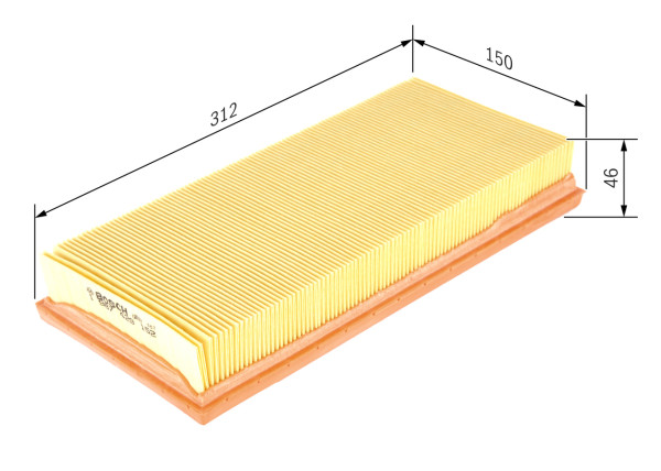 1987429152, Luftfilter, Vzduchový filtr, BOSCH, 1780102040, 178010204000, 1780102050, 1780102040A, 1987429152, 2472, 3007500, 60037, 8157, 815AP, A1004, A27749, ADT32241, AF0374, AG1222, AI5055, AP184, AP274, C32842, CA5695, CTY12199, E558L, EDA870, ELP3946, GFE2253, J1322059, LX756, MA3030, MD9306, PA7245