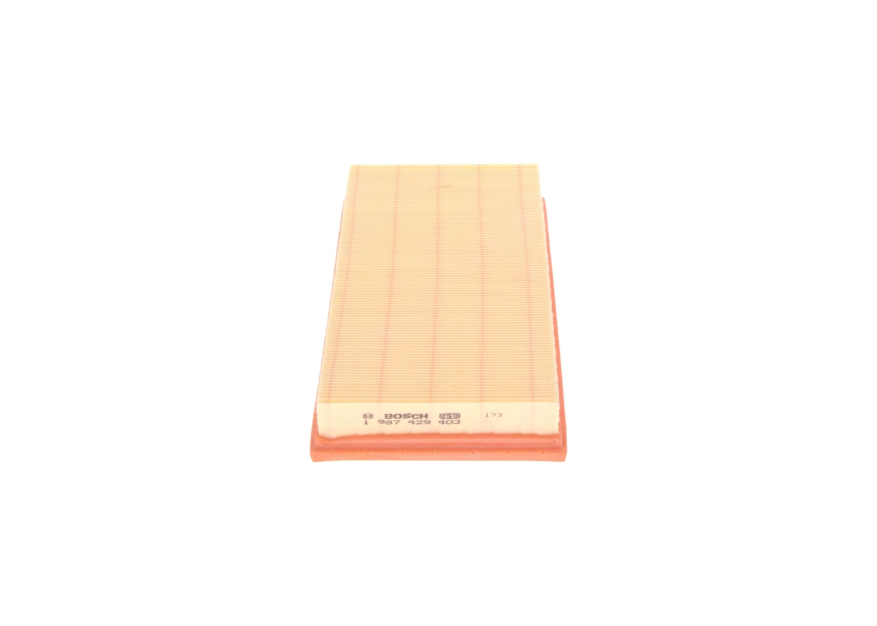 1987429403, Luftfilter, Vzduchový filtr, BOSCH, 03C129620G, 03C129620, 1987429403, 3019900, 605AP, A1152, A2086, A28345, AF20105, AG1539, AI5293, AP1496, C3083, CA9573, E422L, EAF502, ELP9099, LX1455, MA1320, MD9622, PA7405, PC2406E, S6802A, WA6773